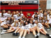 Soccer Team Posed with Fire Truck