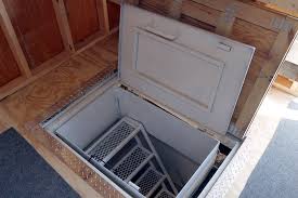 Hatch Leading to Storm Shelter